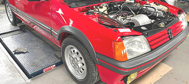 Restauration 205 GTI